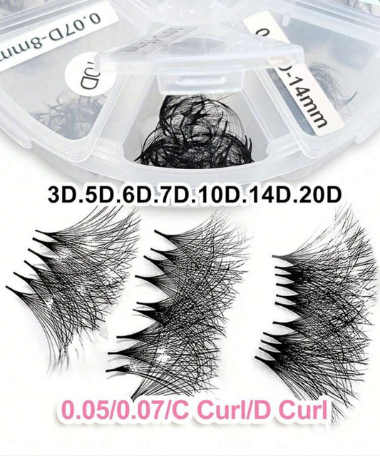 480 pc Pro Made Loose Fans