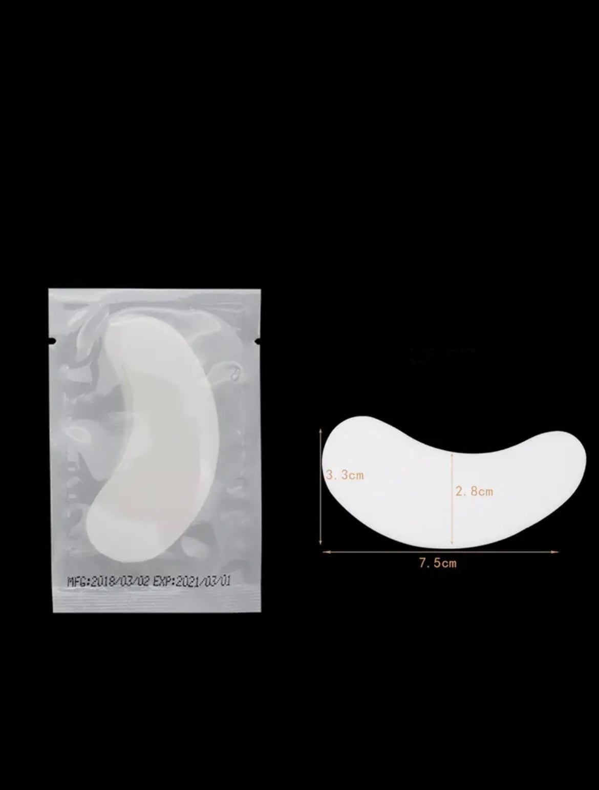 Lint Free Eyelash Pads
