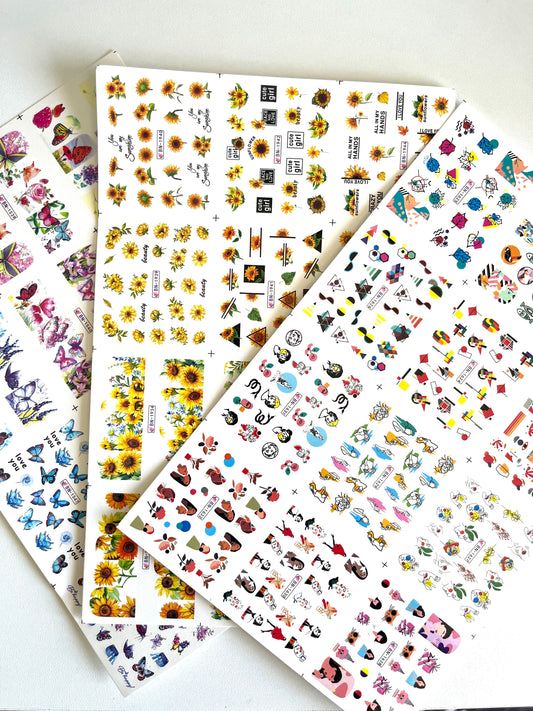 Water Decals - Nail Stickers