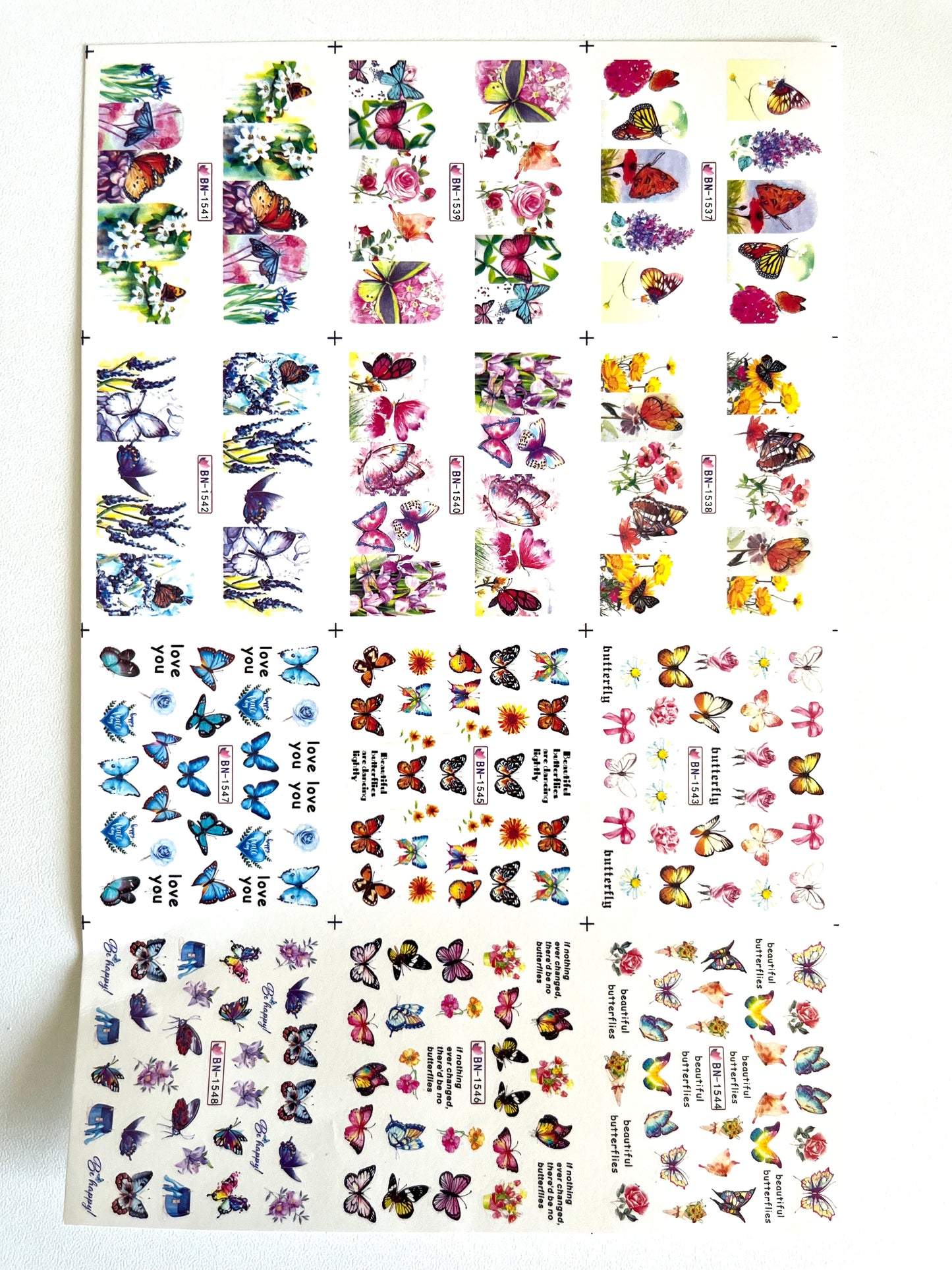 Water Decals - Nail Stickers