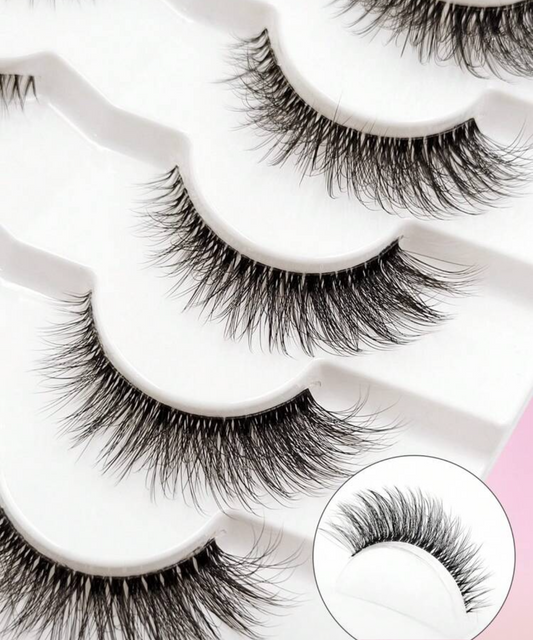 7 pairs Strip Eyelashes
