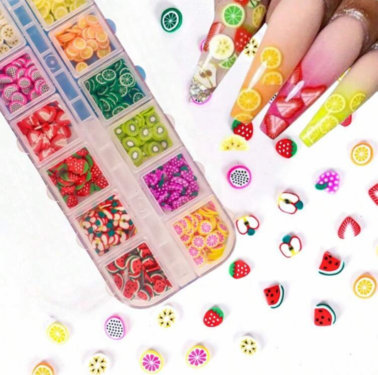 Fruit Design Nail Art